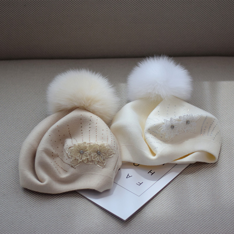 Wool Beret Navy Blue