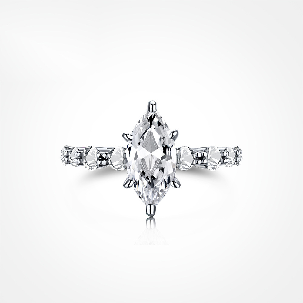 Diamond-shaped Ring 5