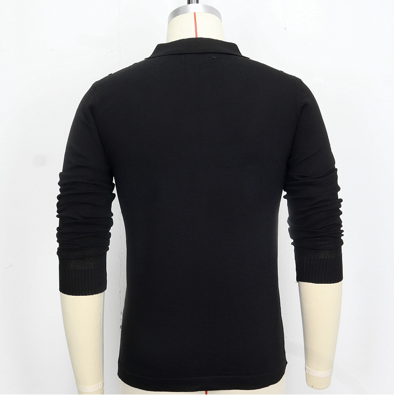 Men's Spring Thin Knitted Shirt 7