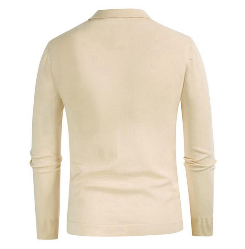 Men's Spring Thin Knitted Shirt 2