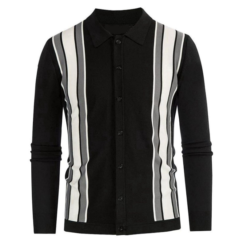 Men's Spring Thin Knitted Shirt 9