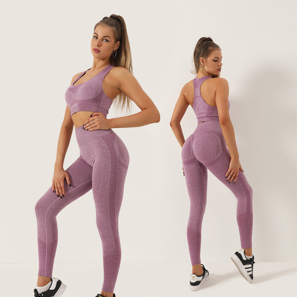 Peach Hip Trousers Sports Suit