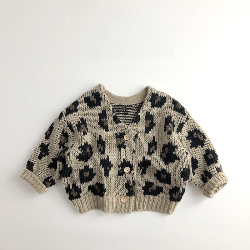 Leopard Print Cardigan