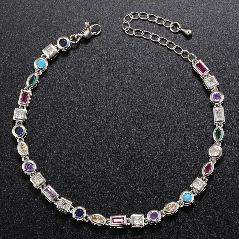 Colorful Crystals Bracelet Necklace 6