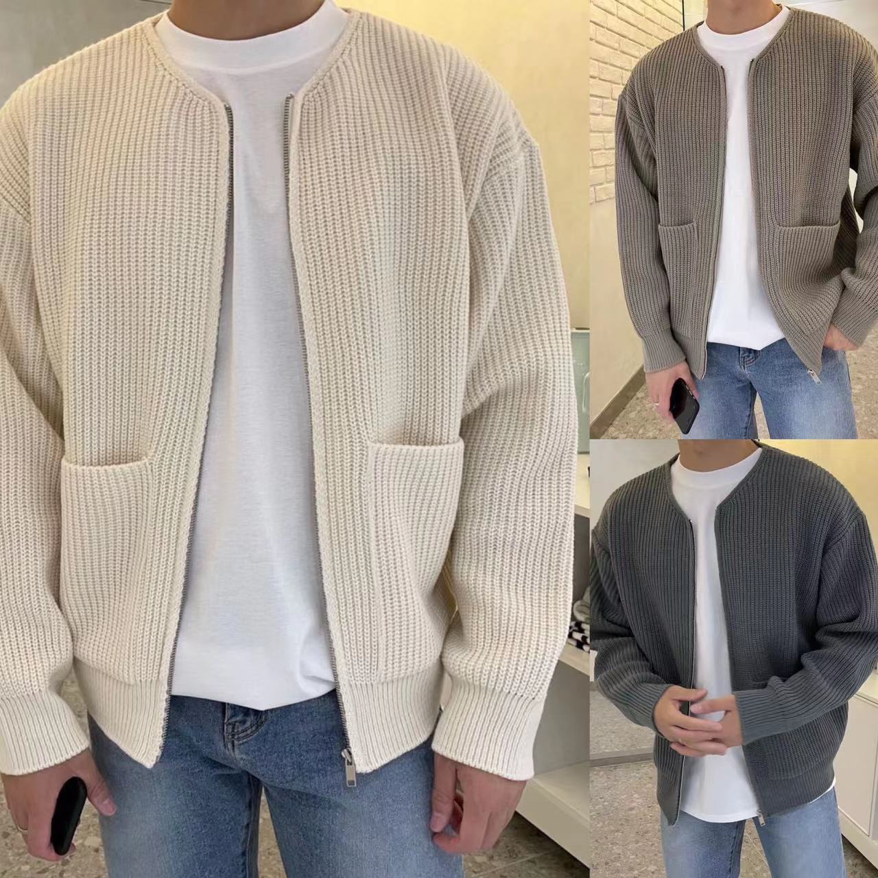 Trendy Knitted Cardigan Style