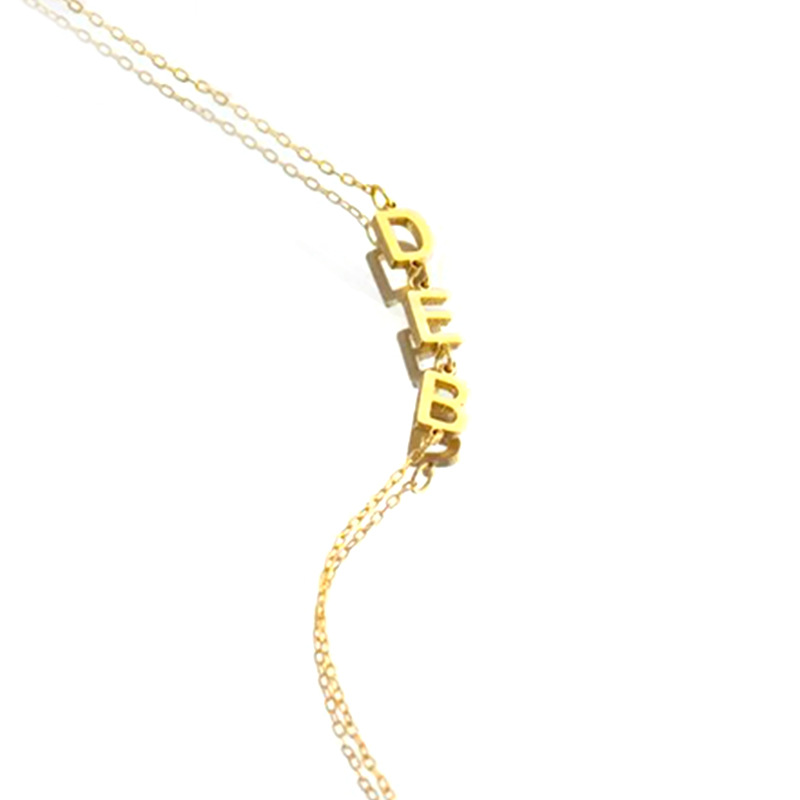 Styled Name Bracelet
