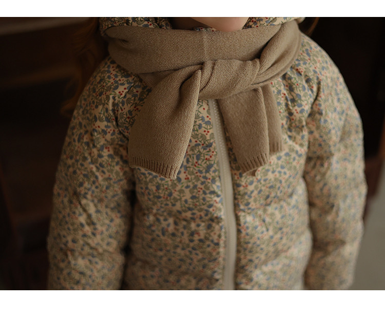 Manteau d'hiver épais à motif floral pour bébé Niche, image 7