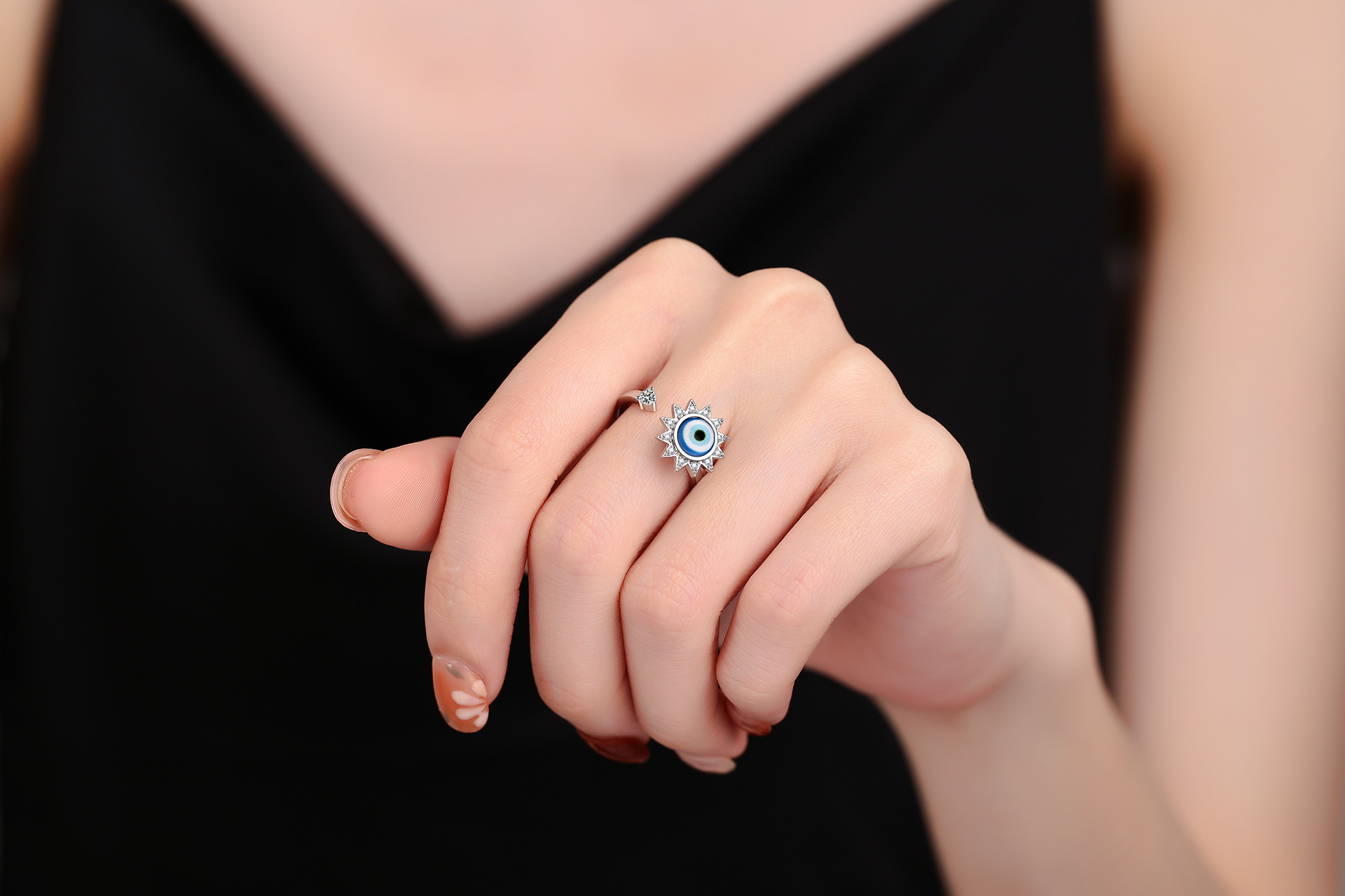 Stylish Geometric Ring