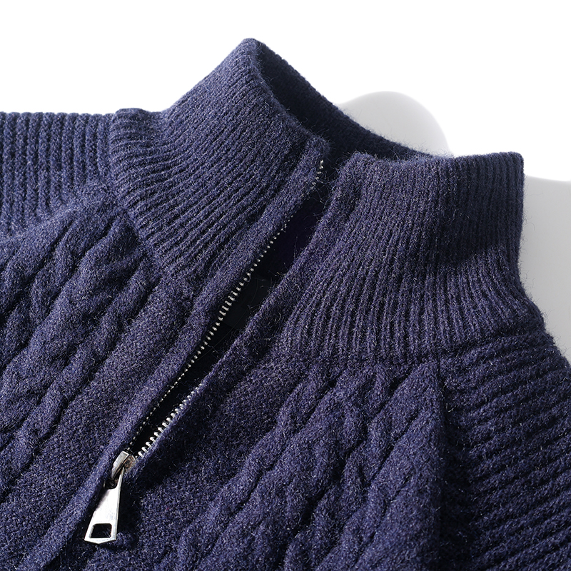 Turtleneck Twist Sweater Back