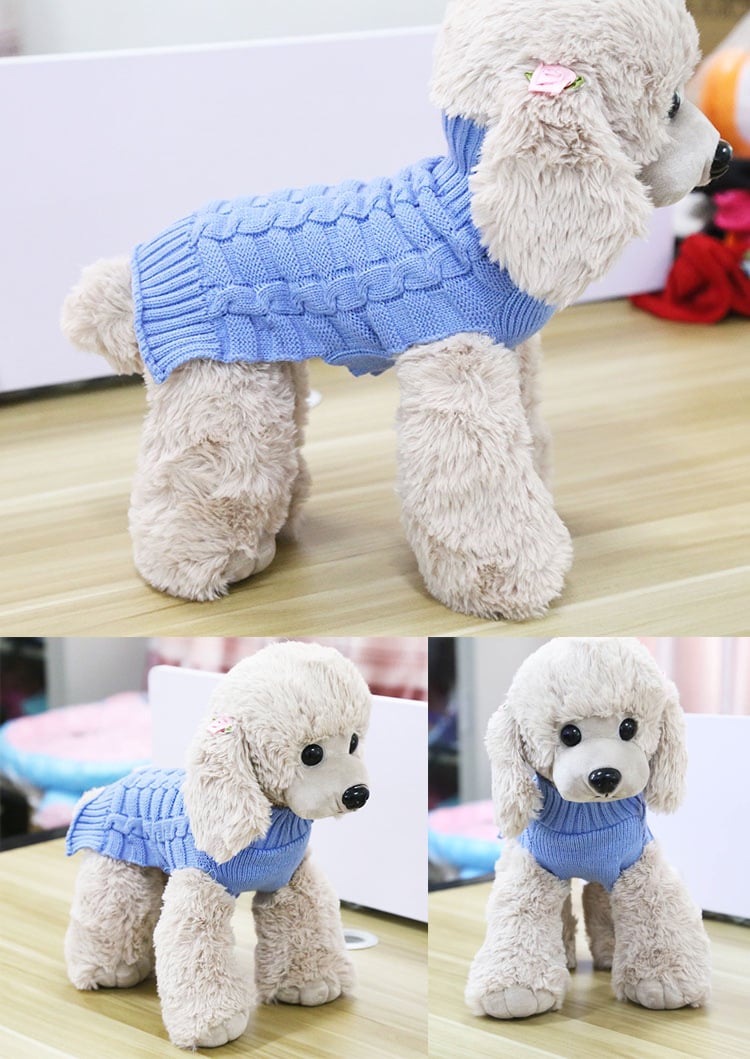 Pet Sweater in Red