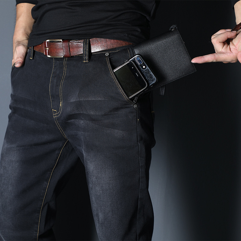 Men's Denim Pants Image 4