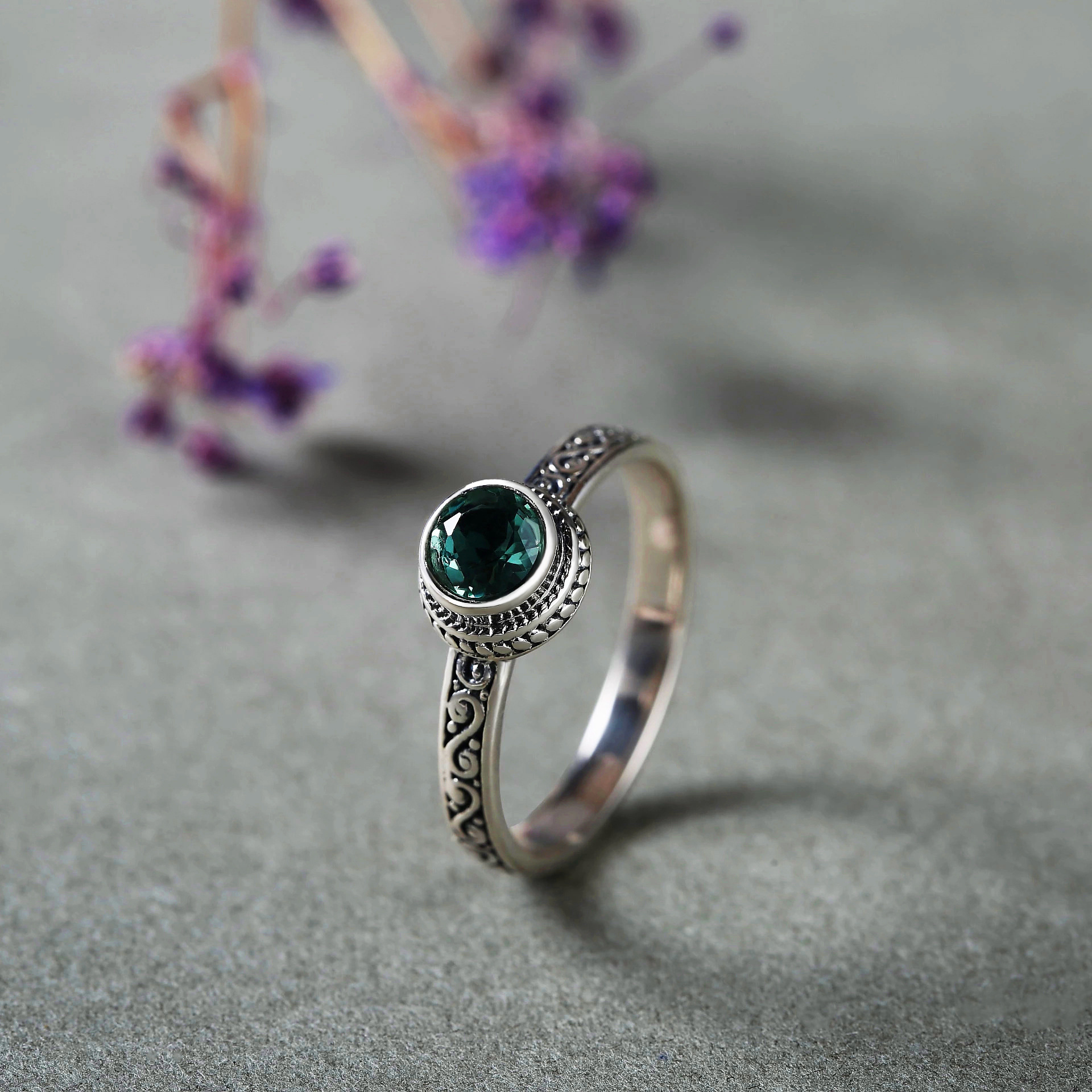 S925 Silver Vintage Ring Image 3