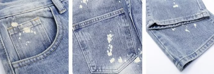Trousers in Blue