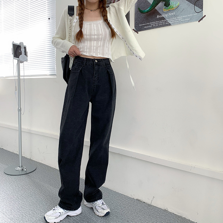 High Waist Denim Pants