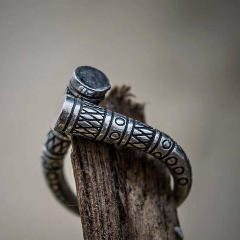 Vintage Vikings Totem Ring 1