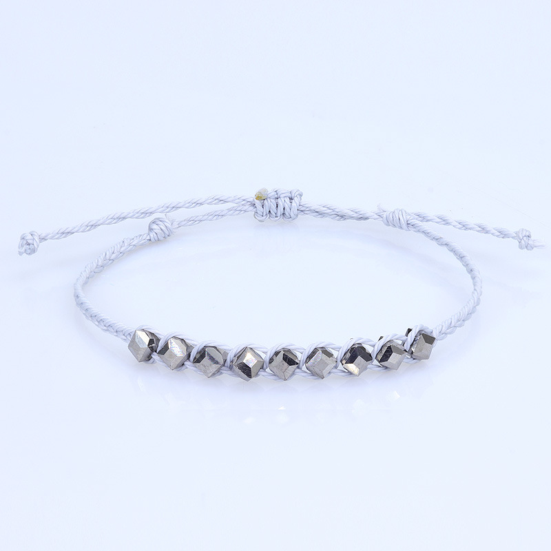 Cubic Crystal Bead Bracelet Style 3