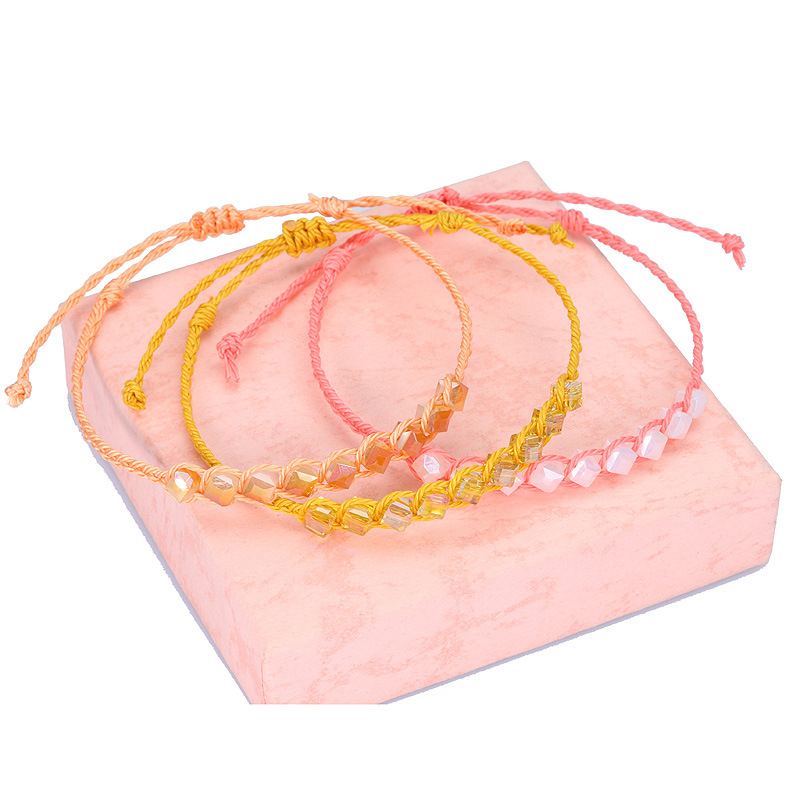 Cubic Crystal Bead Bracelet Style 5