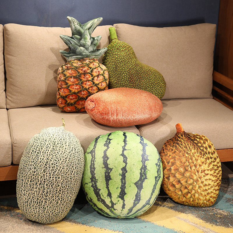 Watermelon Mango Doll Pillow Image 12