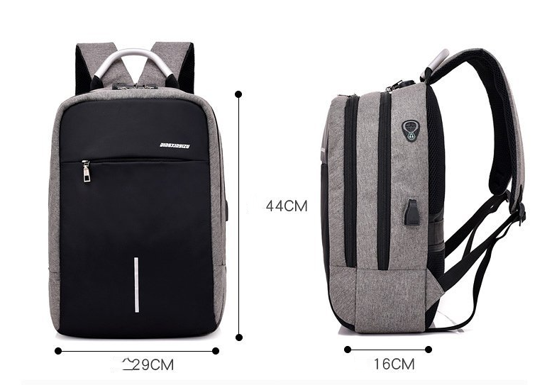 Men's Laptop Anti-theft Backpack Image 1