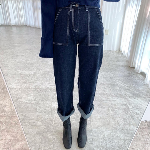 High Waist Slimming Wide Leg Jeans 3