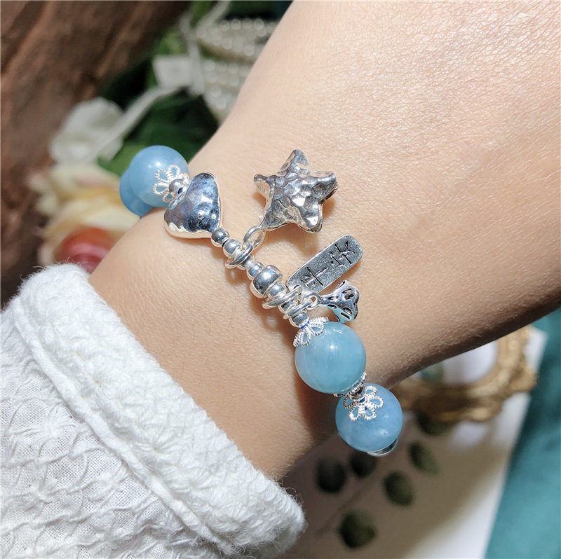 Aquamarine Bracelet Image 4