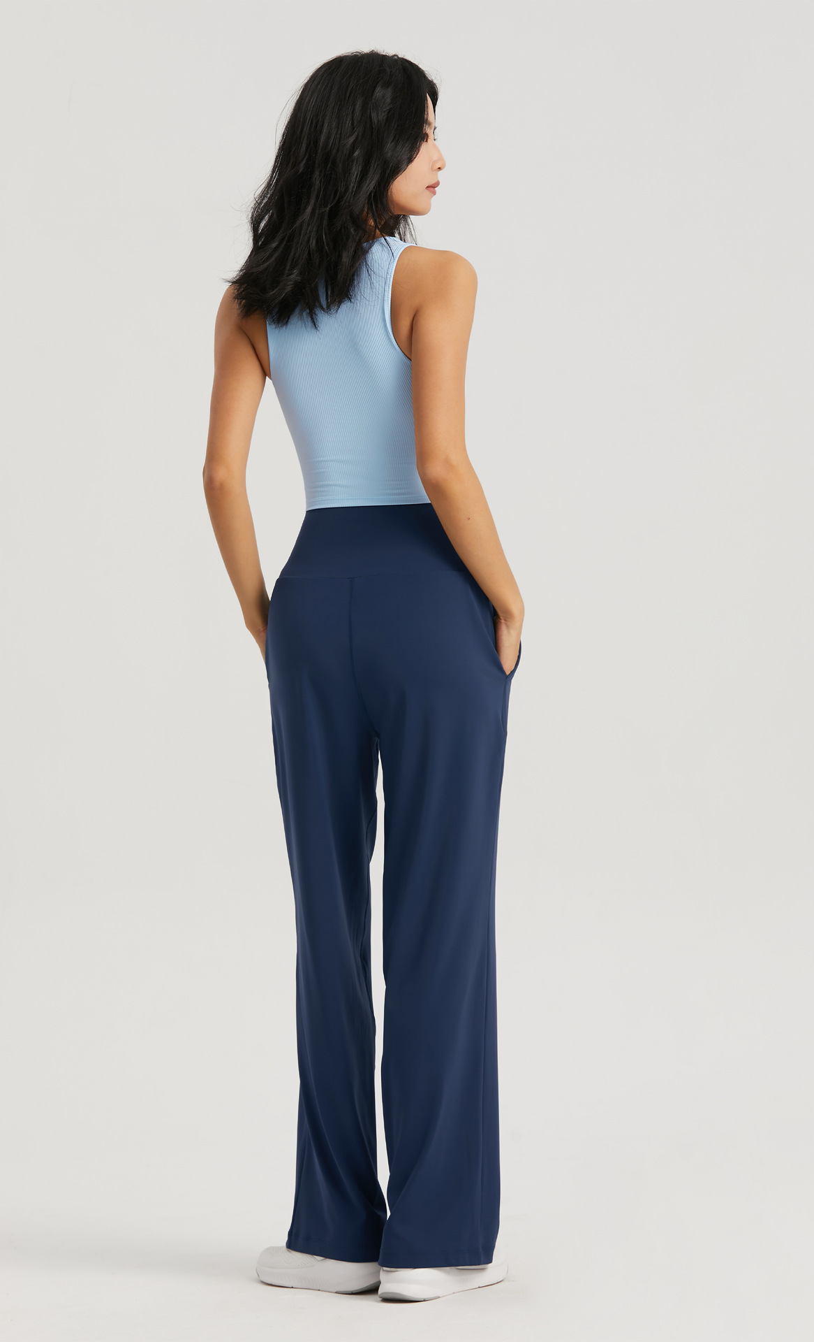High Waist Wide-Leg Yoga Sports Pants