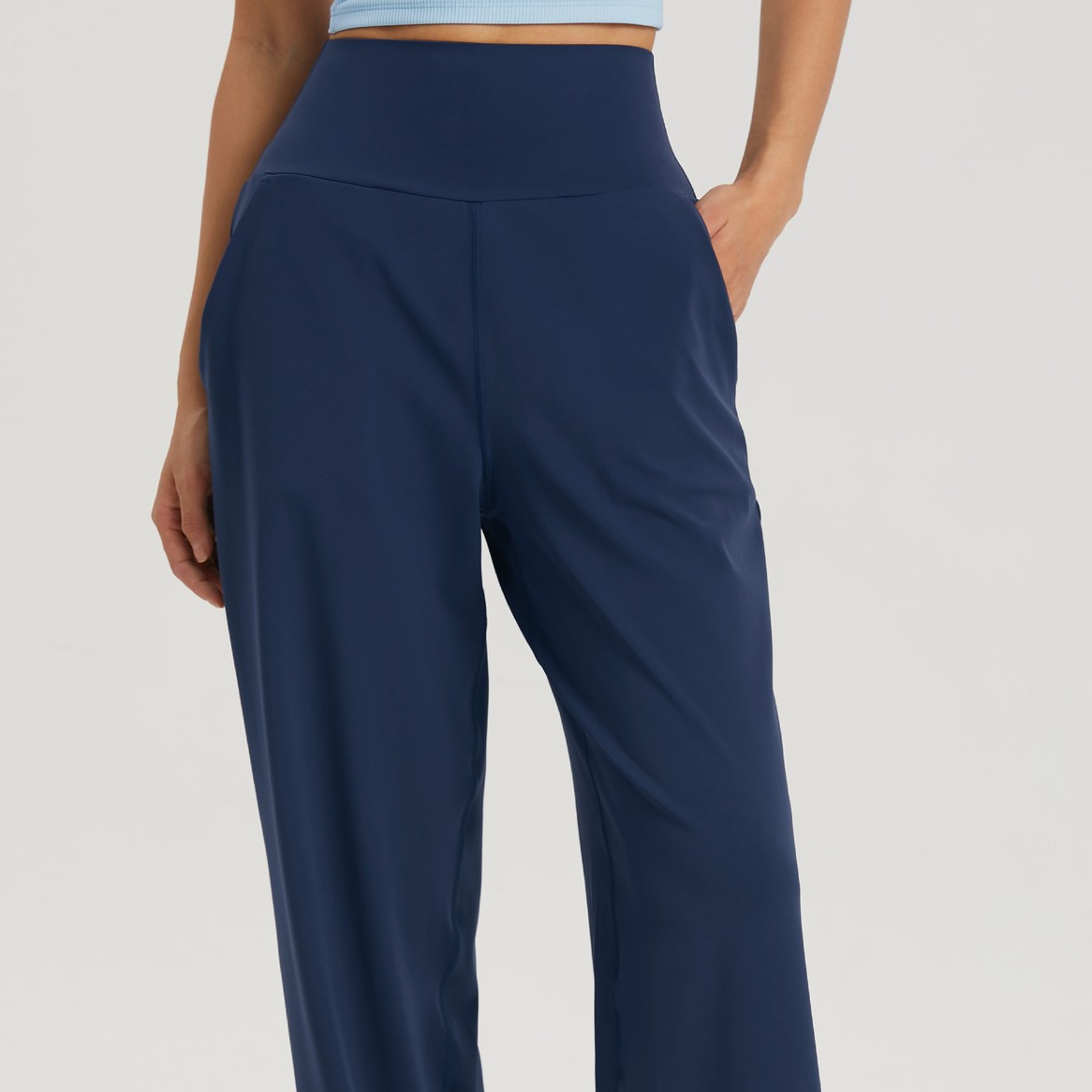 High Waist Wide-Leg Yoga Sports Pants
