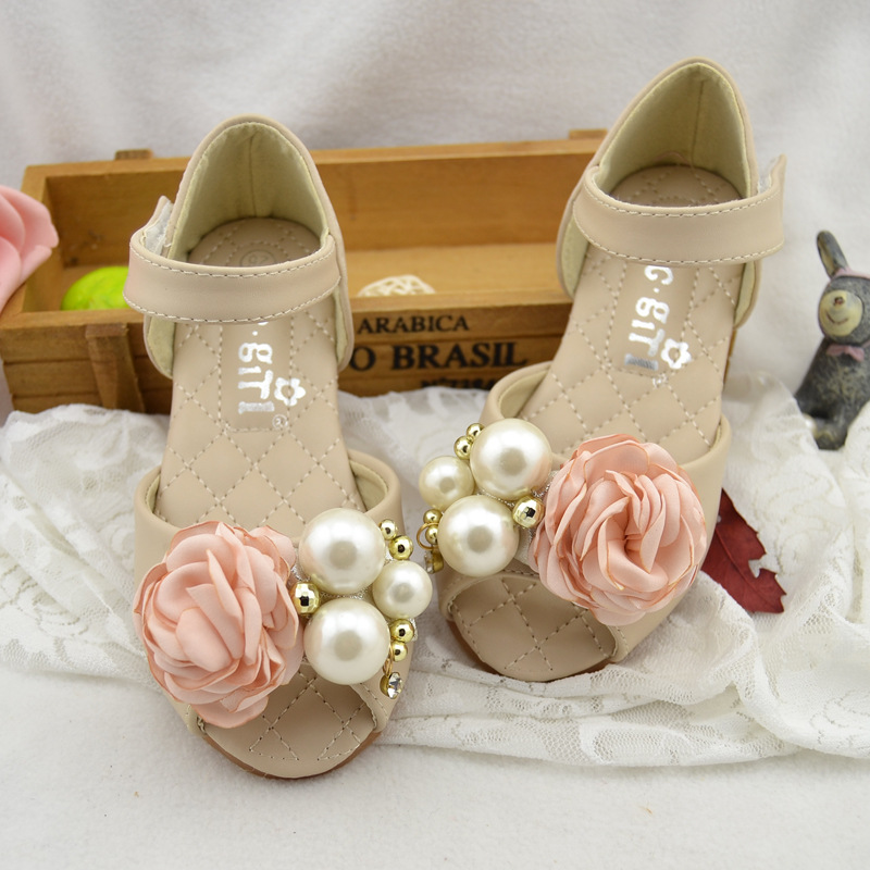 Princess Shoes With Soft Soles and Fish Mouth Sandals