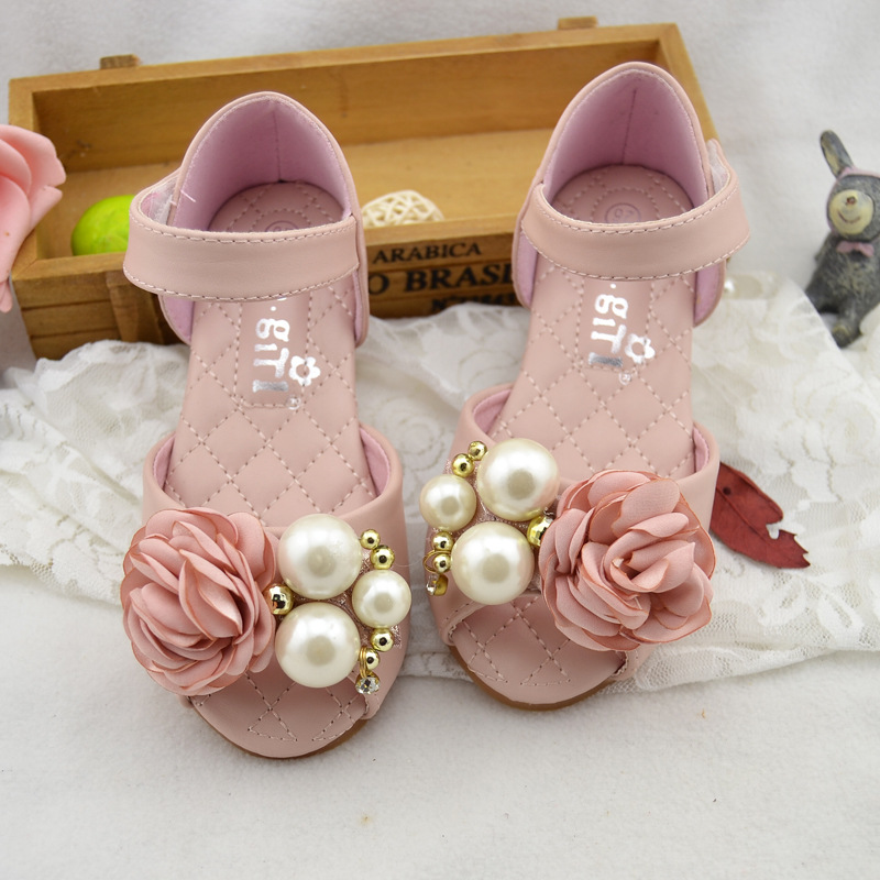 Princess Shoes With Soft Soles and Fish Mouth Sandals