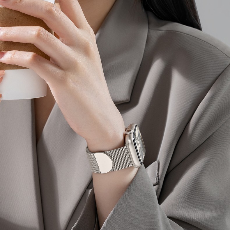 Creative Metal Magnetic Watch Strap Display
