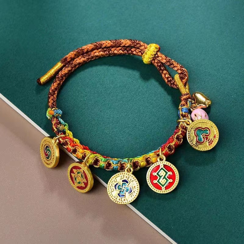 Colorful Braided Rope Strap