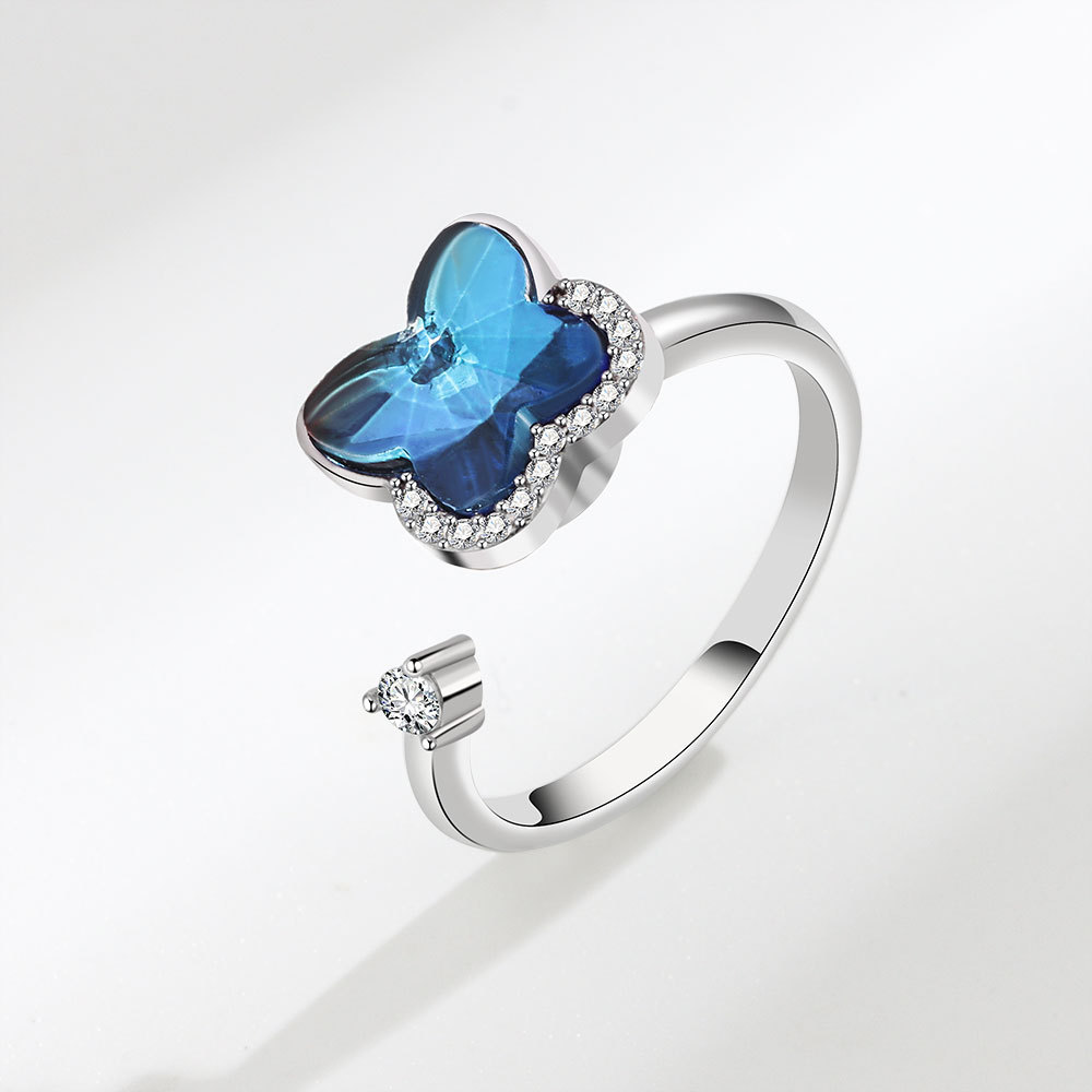 Butterfly Ring Silver