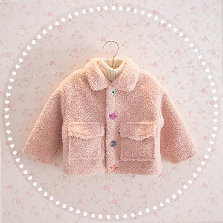 Girls' Coat Pink 1
