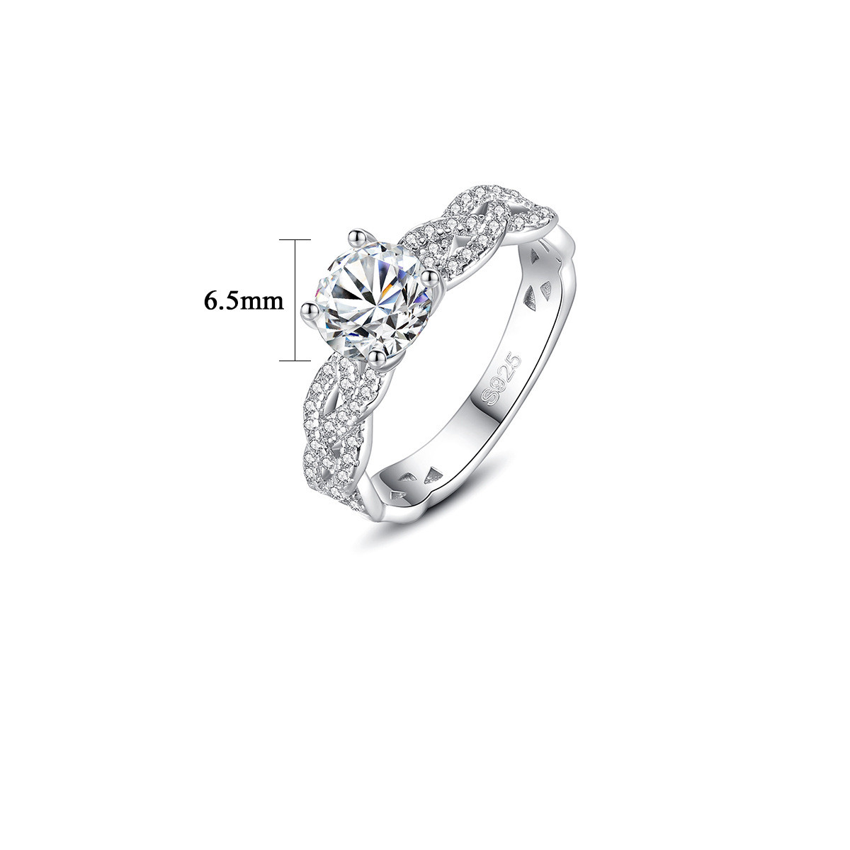 Mossan Diamond Ring Image 1