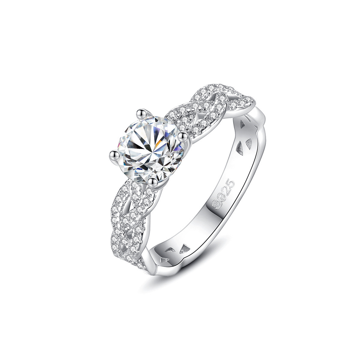 Mossan Diamond Ring Image 5