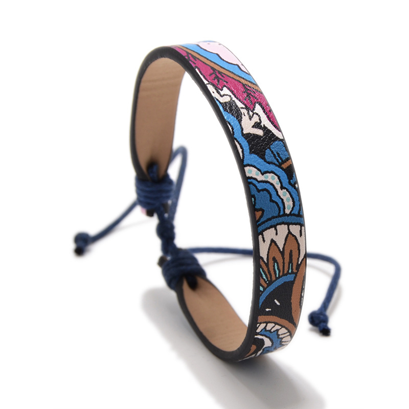 Printed Leather Bracelet Style 3
