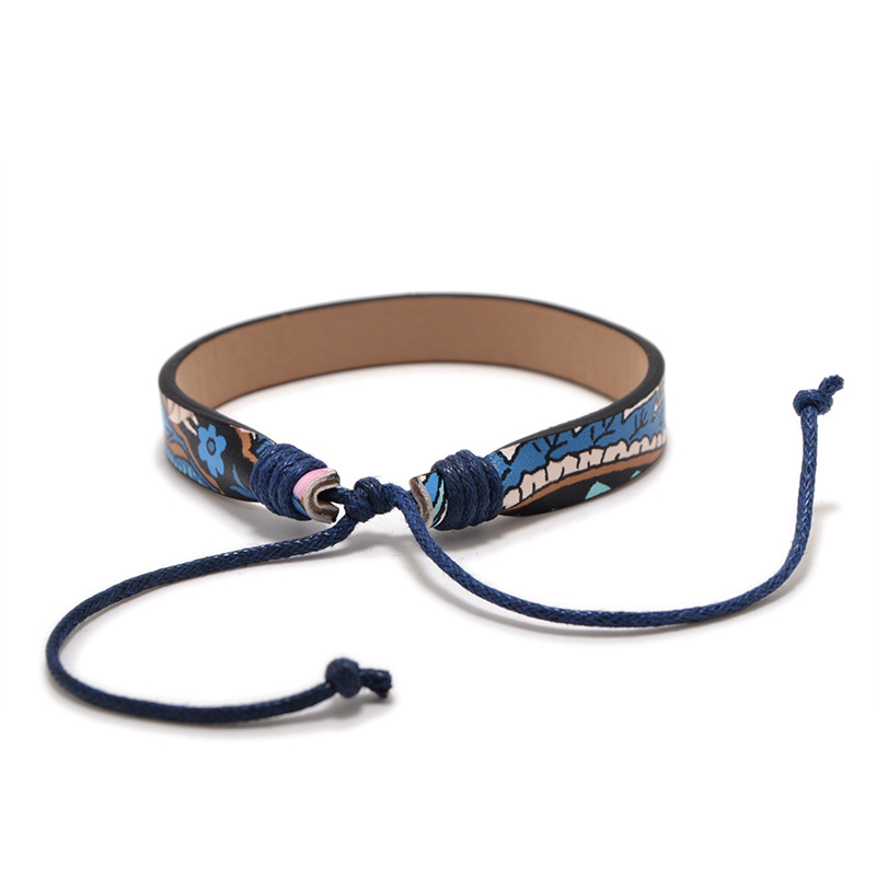 Printed Leather Bracelet Style 5