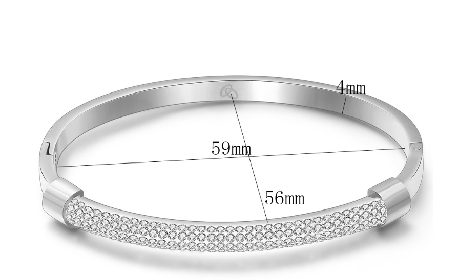 Electroplated 18K Titanium Steel Bracelet