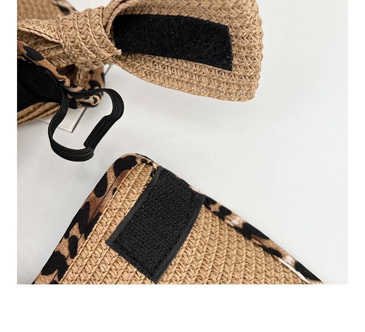 Visor Straw Hat Image 5