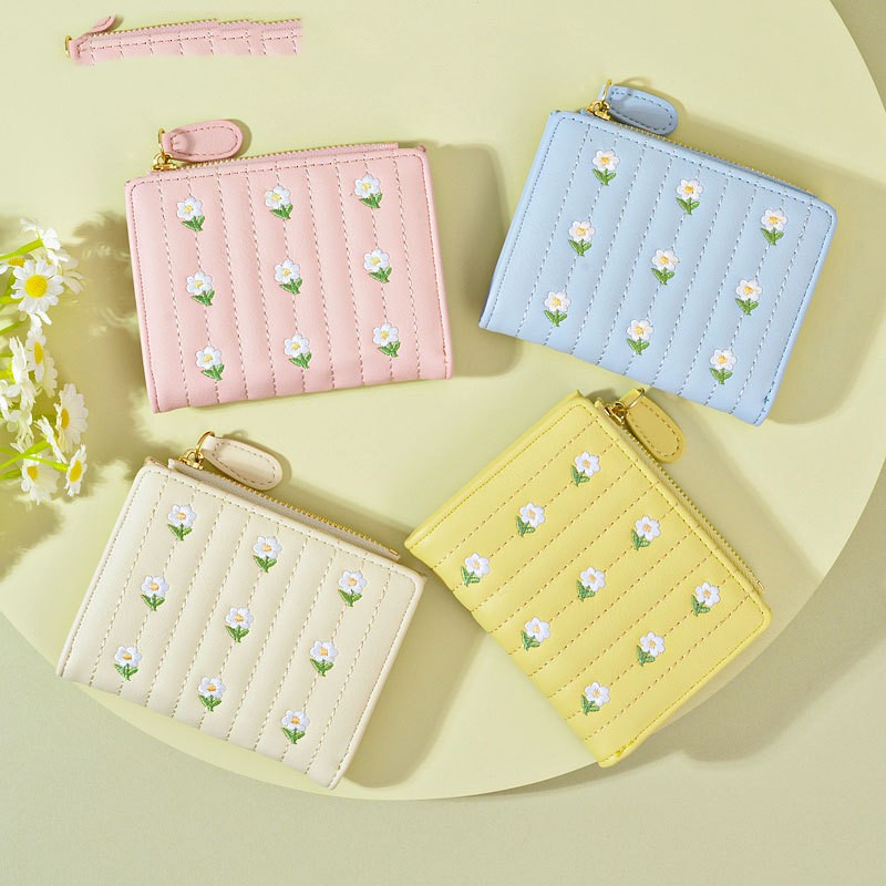 Cute Embroidered Women's Wallet 7