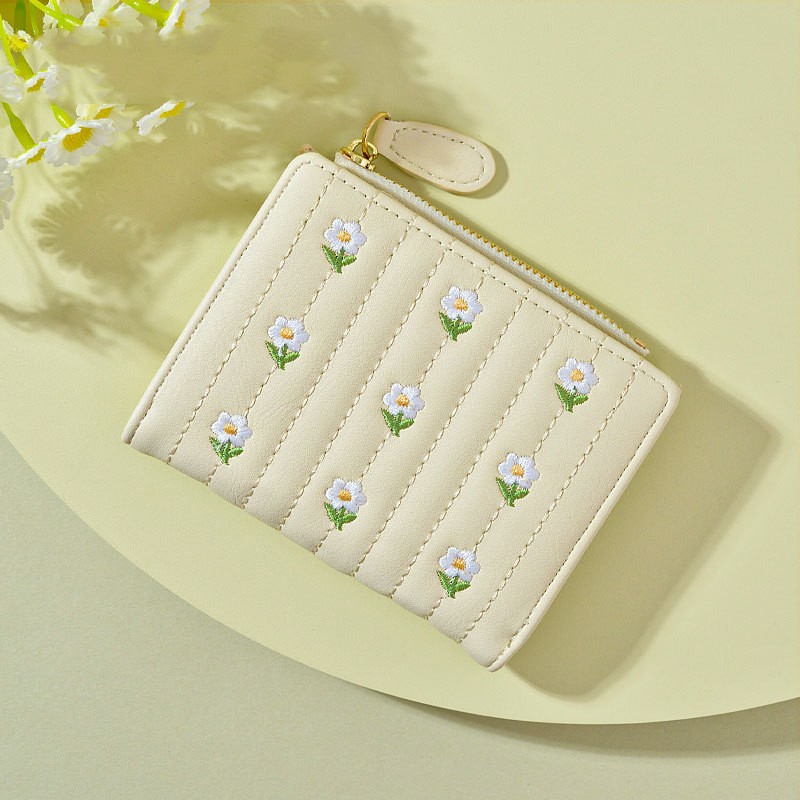 Cute Embroidered Women's Wallet 5