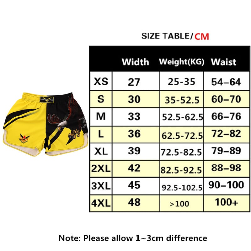 MMA Quick Dry Training Shorts and Suit Set