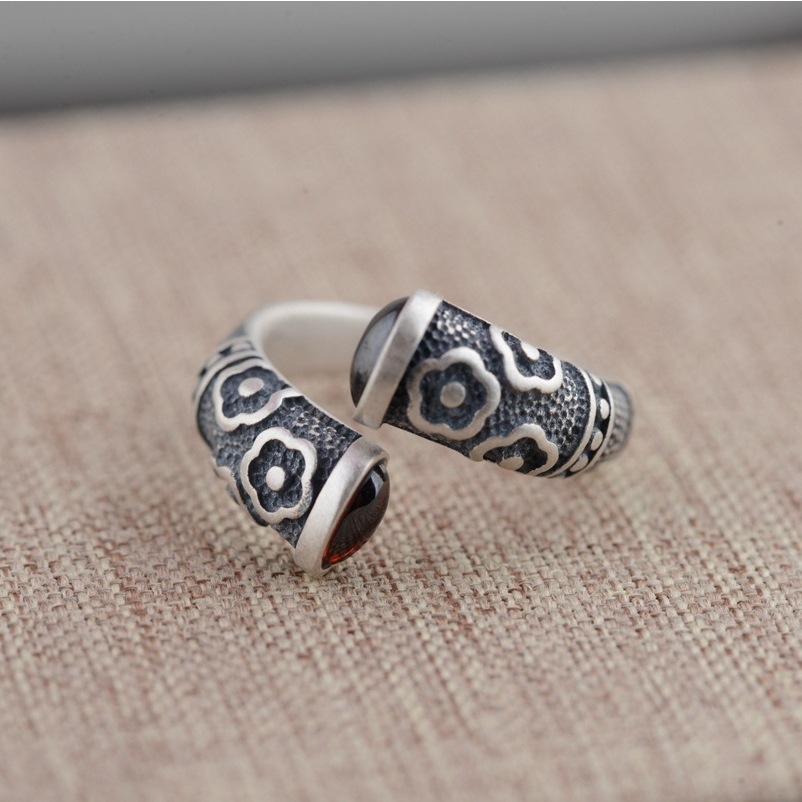 Vintage Thai Silver Craft Ring 1
