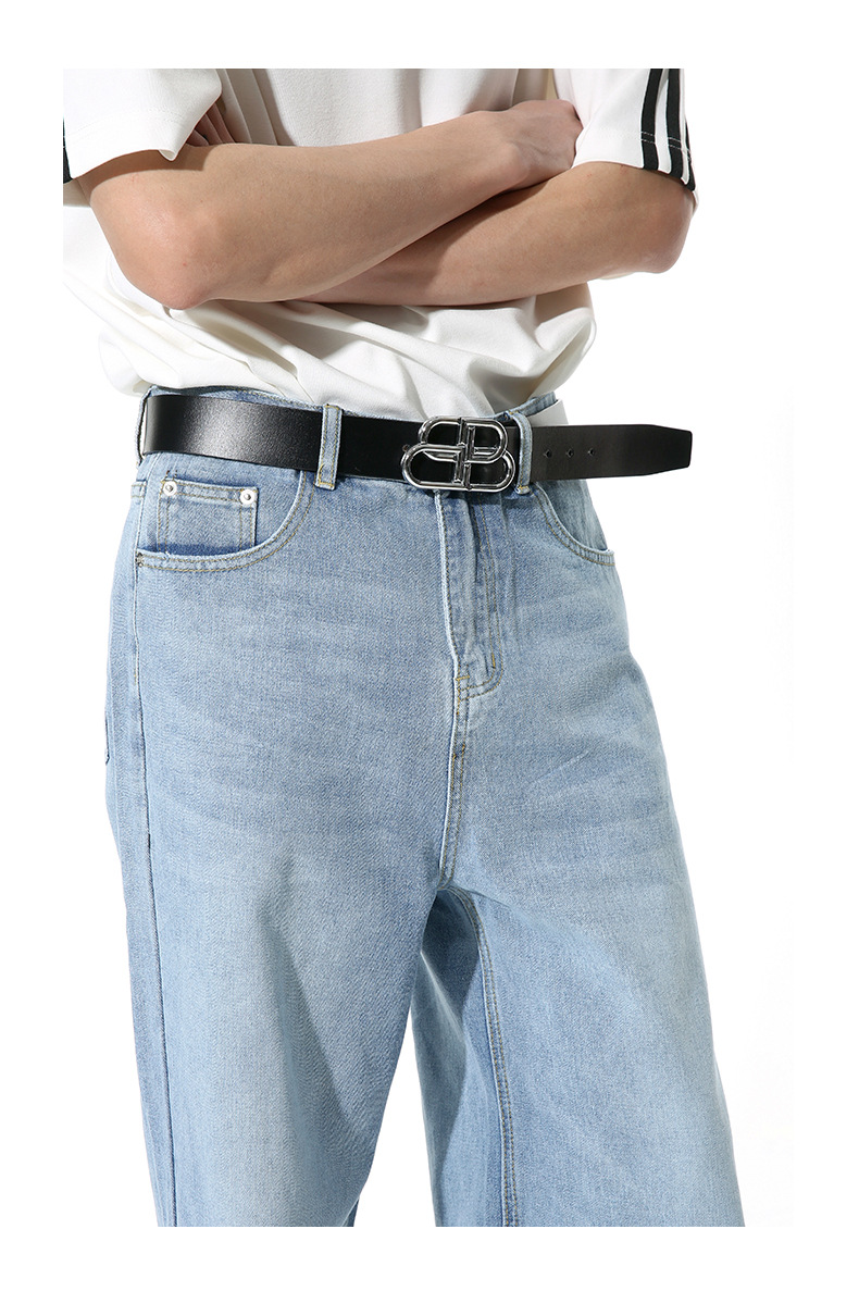 Straight Mop Loose Casual Jeans - Unique Design