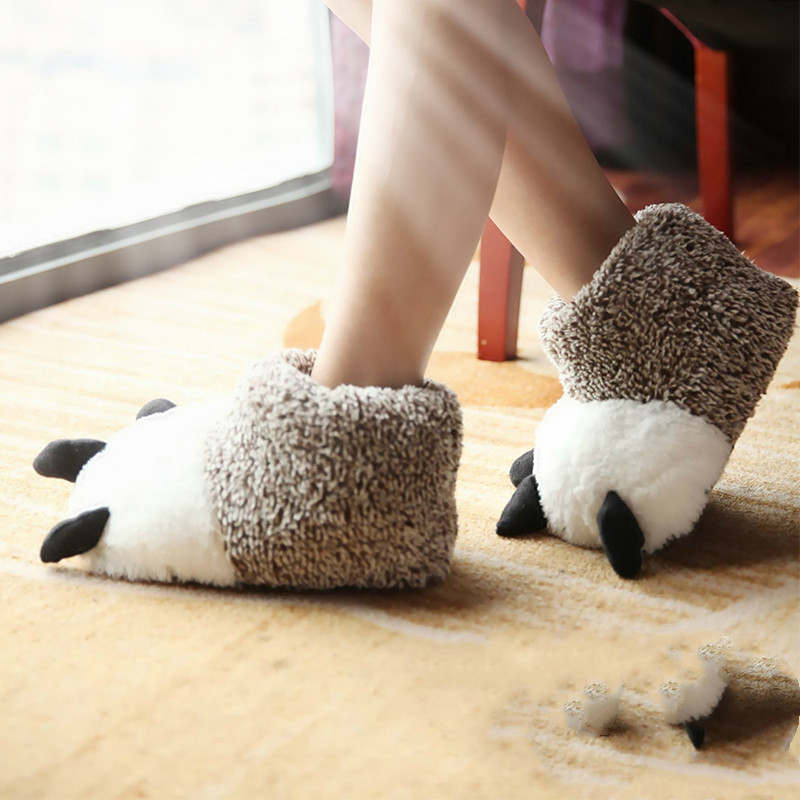 Cute Animal Bag and Plush Slippers Image 2