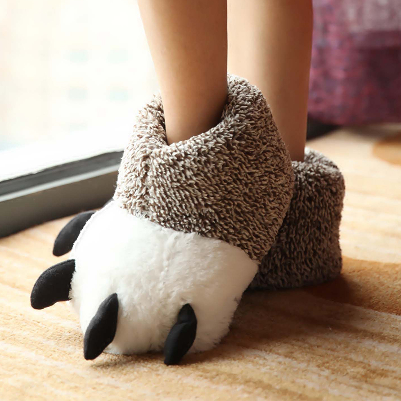 Cute Animal Bag and Plush Slippers Image 4