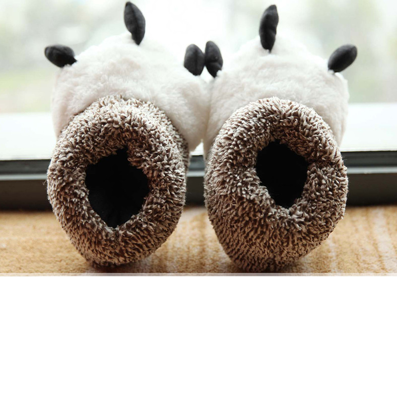 Cute Animal Bag and Plush Slippers Image 1