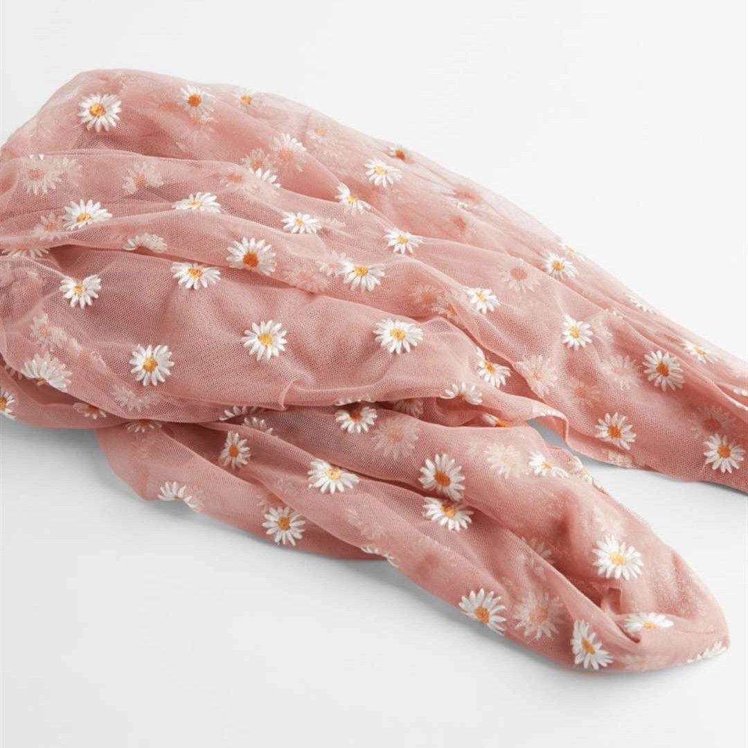 Stylish Mesh Daisy Bag Tote