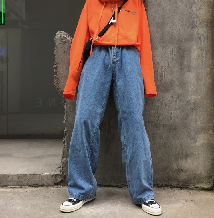 Wide-leg jeans - detail