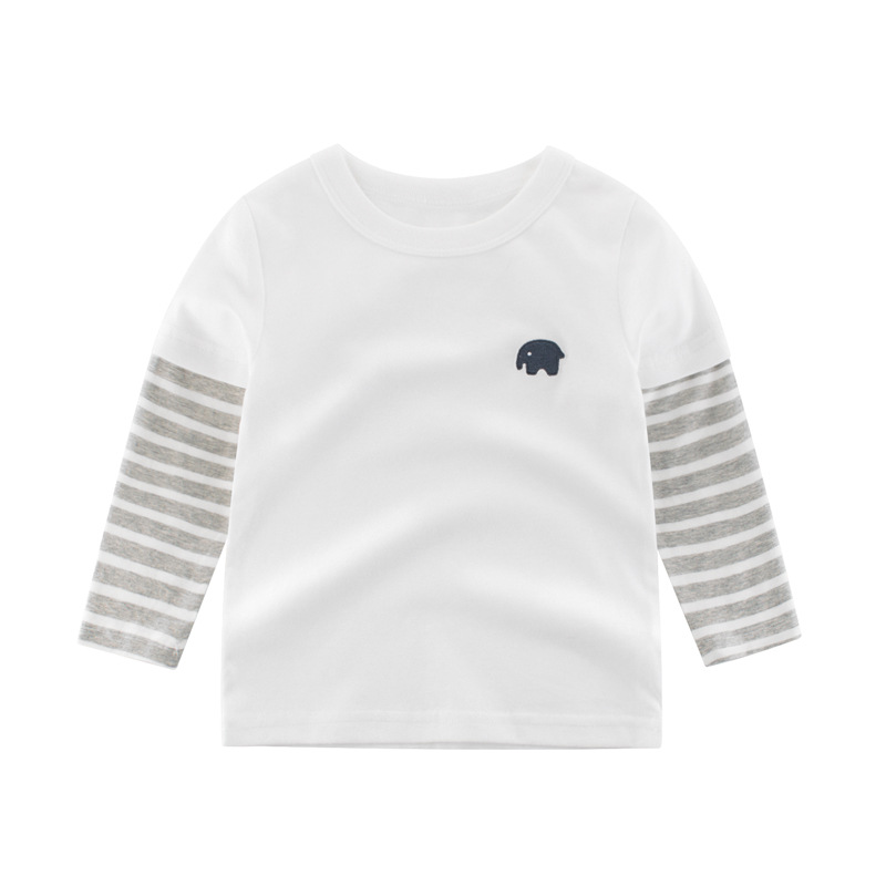Korean children's long-sleeved t-shirt